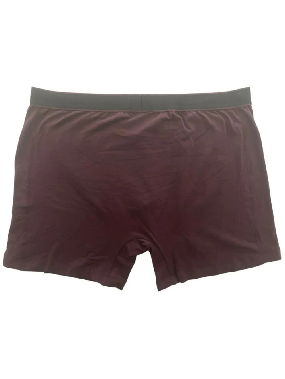 Hugo BOSS Boxer Briefs Burgundy Cotton Blend Elastic Waistband Men's Sz 2XL NEW